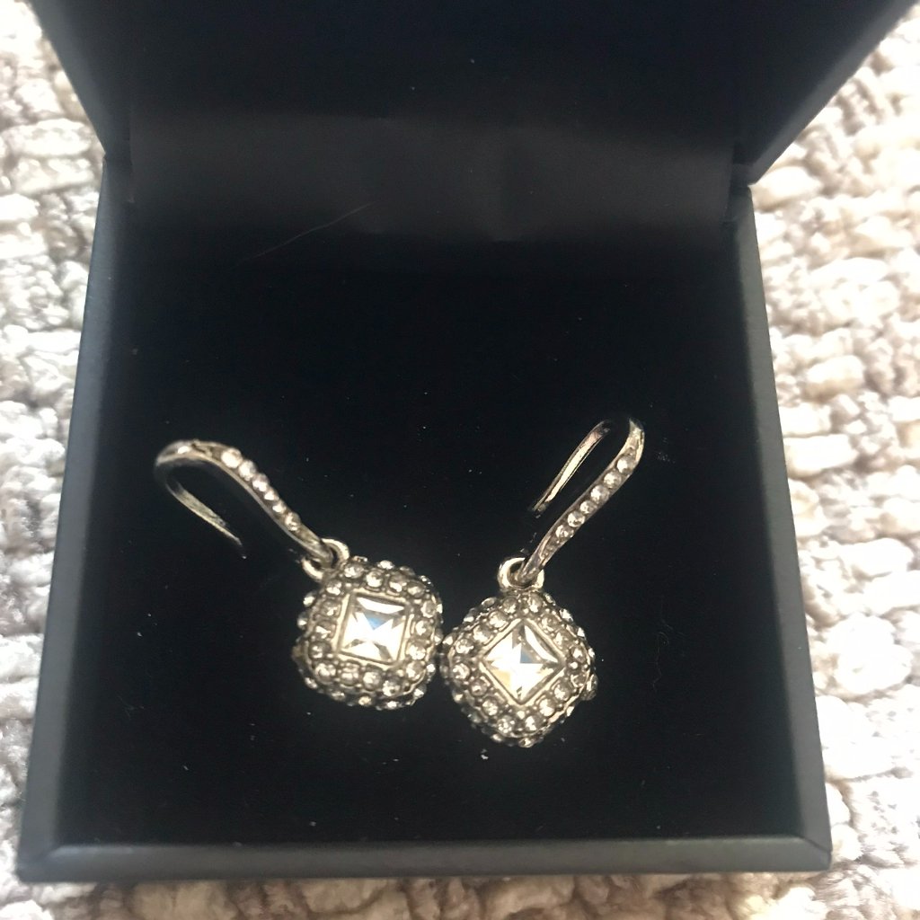 Sterling Silver Drop Dangle Earrings 925 Sterling Silver Earrings Shiney
